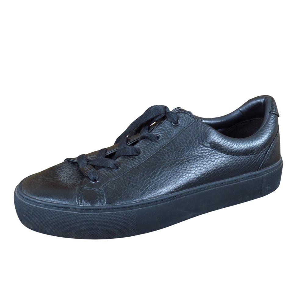 UGG Zilo Womens Fashion Sneaker Size 8.5‎ Casual Walking Black Pebbled Leather